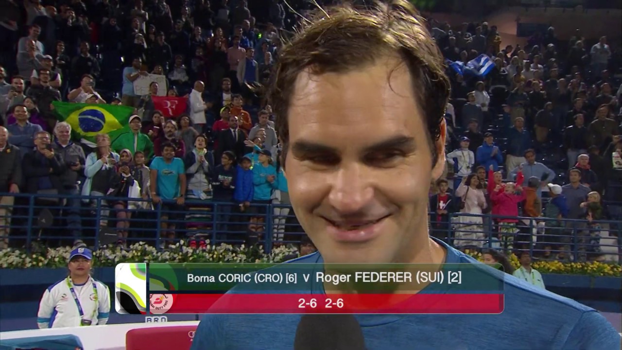 Post-Match Interview: Roger Federer (SFs) Dubai Duty Free Tennis Championships 2019