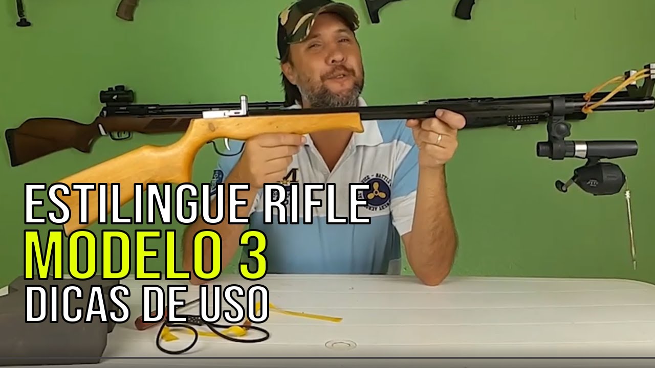 Dicas de Uso Estilingue Rifle Pesca M3