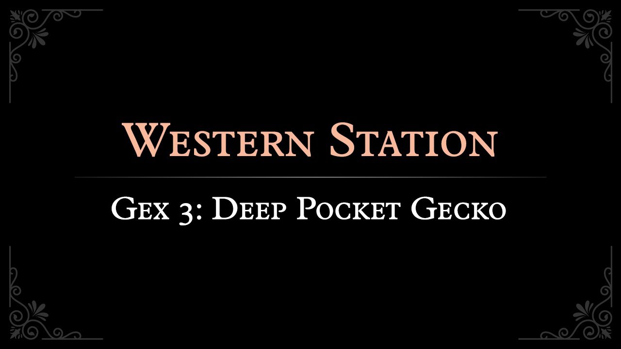Gex 3: Deep Pocket Gecko: Western Station Arrangement