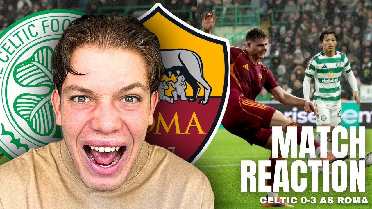 FERGIE SHOW! Celtic 0-3 Roma REACTION
