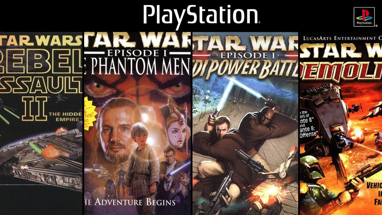 Игры «Звездные войны» для PS1