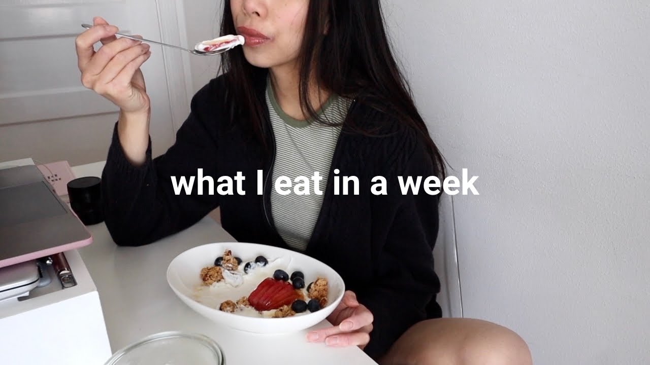 what i eat in a week 🫐 *simple recipes + realistic balanced home-cooked meals + asian food*
