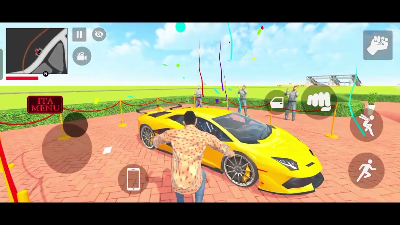 Game में आ गया सिनचेन | indian theft aura simulator videos 