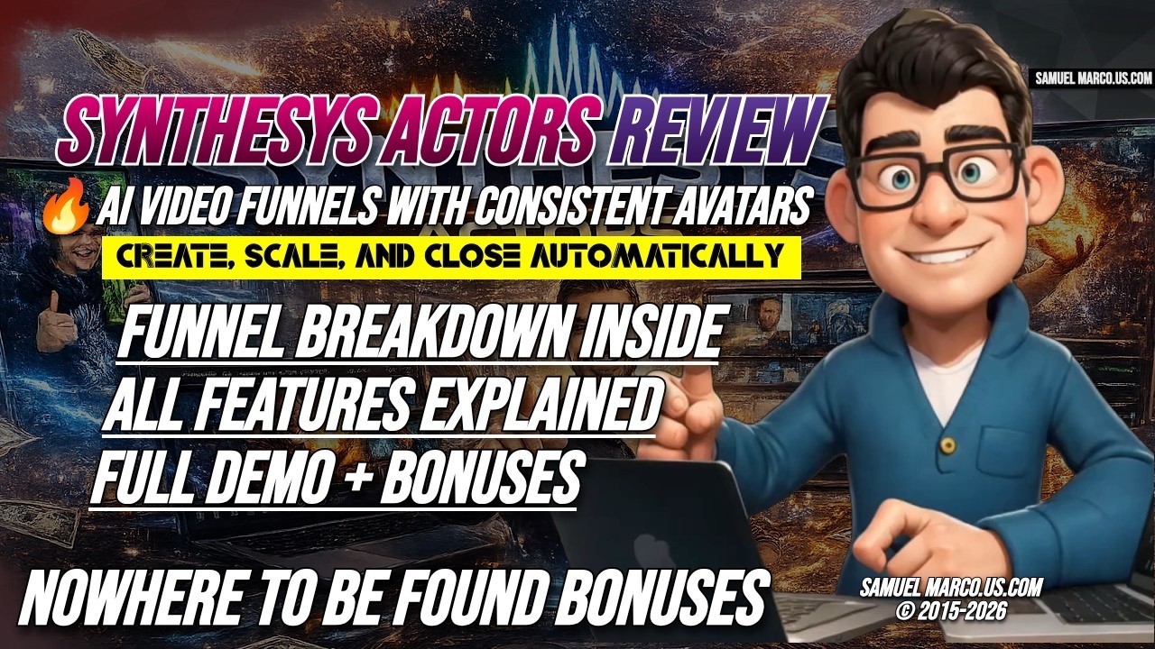 Synthesys Actors Review: I tested Synthesys Actors! 🔴 Synthesys Actors Review + Bundle + Bonuses