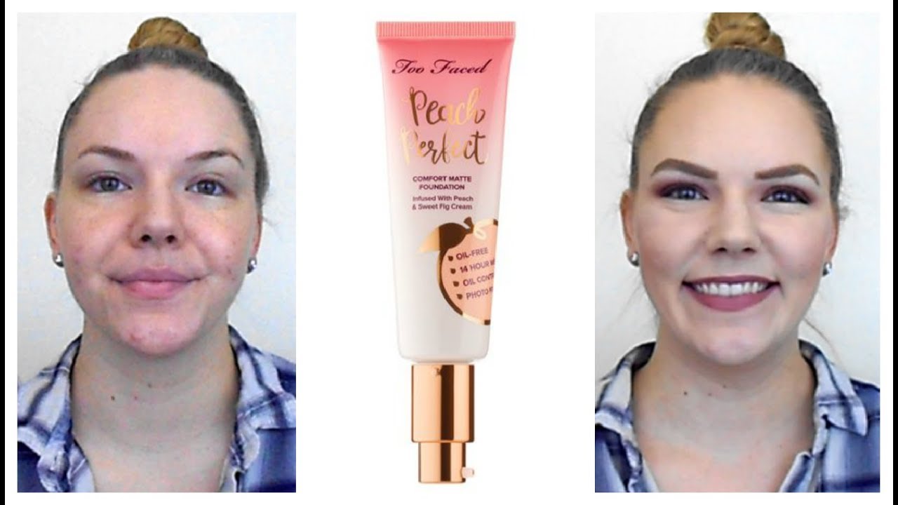 First Impression & Follow Up: Too Faced Peach Perfect Foundation