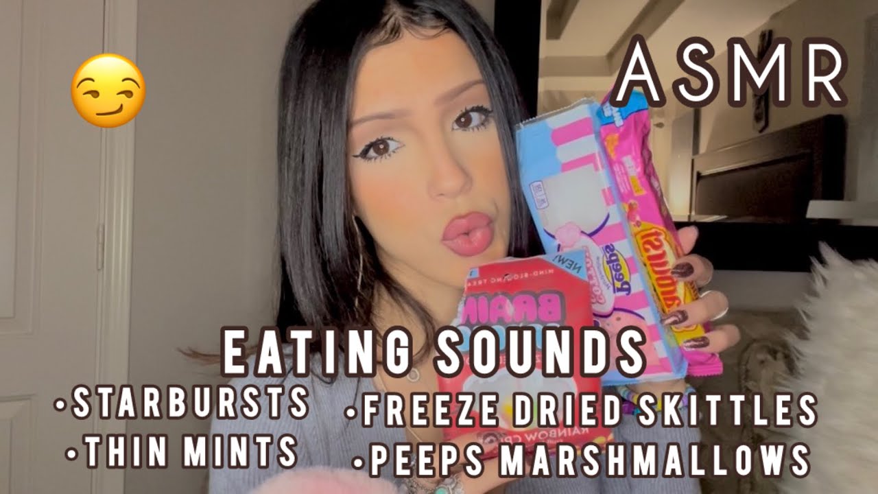 ASMR - DELICIOUS EATING SOUNDS 😍 FUN + RELAXING ❤️ (infinite love frequency)