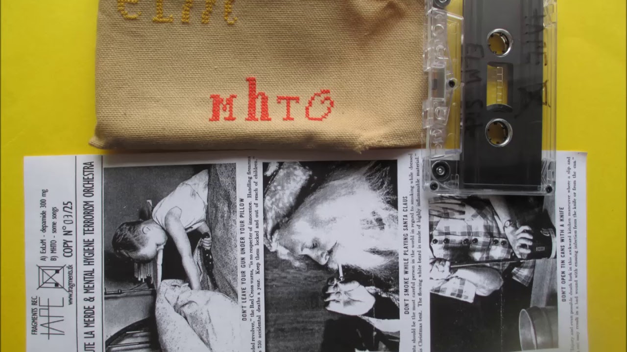 ECOUTE LA MERDE / MENTAL HYGIENE TERRORISM ORCHESTRA - split (tape rip)