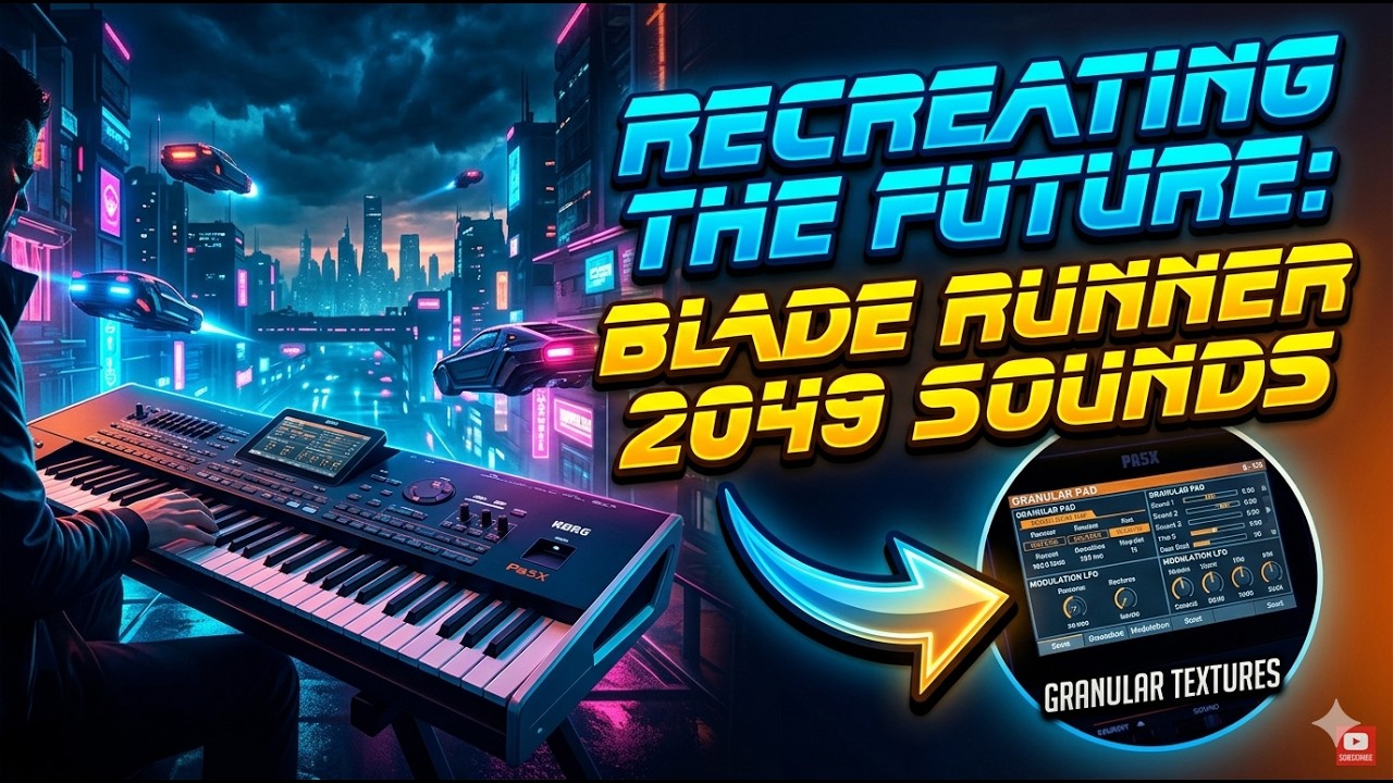 Korg Pa5X Sound: Bladerunner 2049