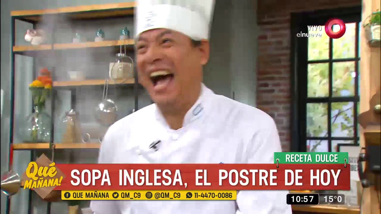 Receta dulce: Sopa inglesa