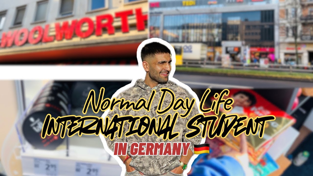 My Daily Routine in Germany 🇩🇪 | International Student Life, Gym & Amazon Job