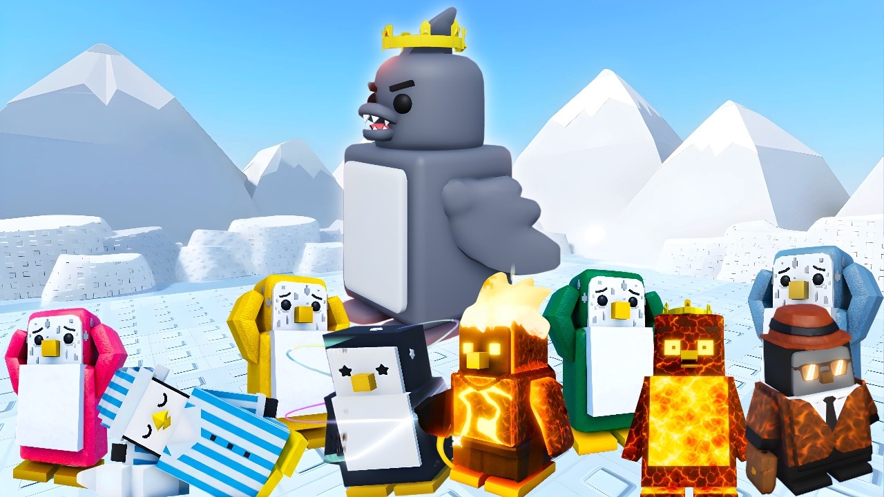 I Became MEGALODON in Roblox Knockout!