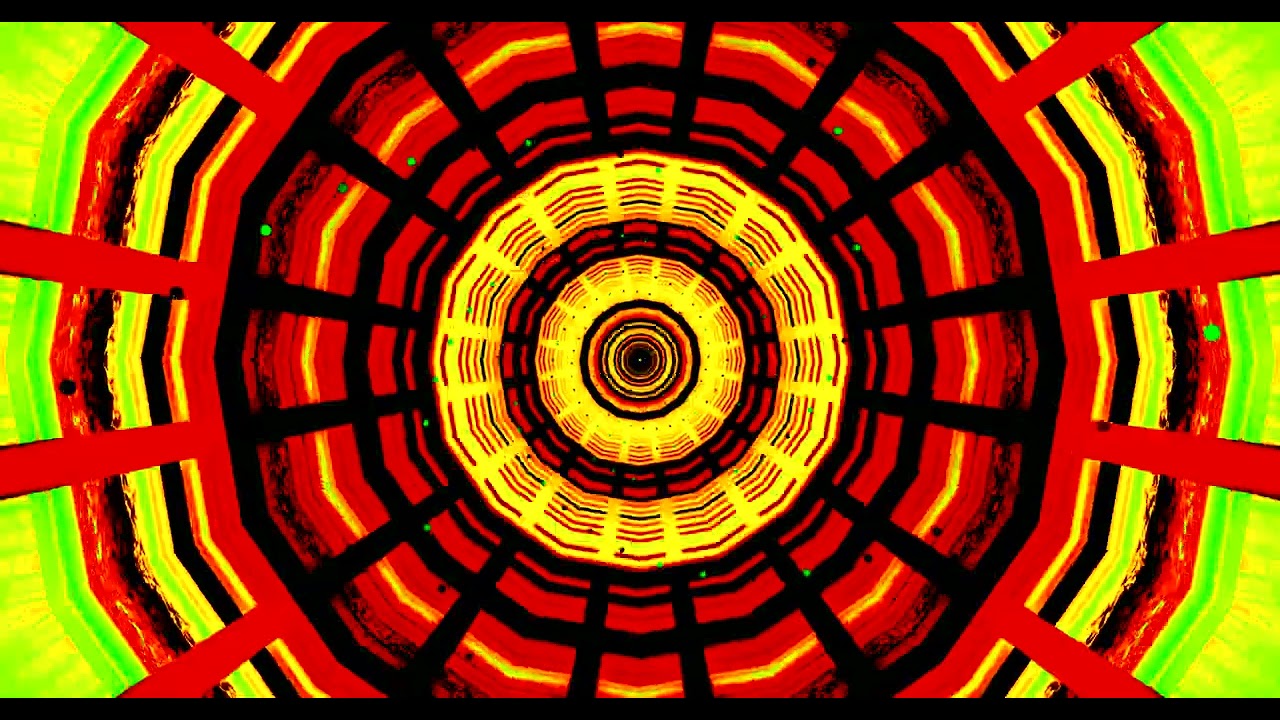 10 hours Neon Tunnel Screensaver Windows 11 4K UHD 60fps VJ Loop Visual Background