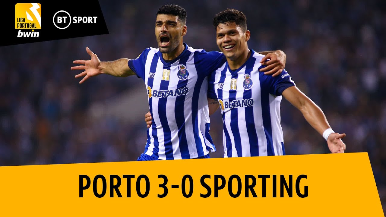 Porto 3-0 Sporting | Porto win first O Clássico of the season | Primeira Liga Highlights