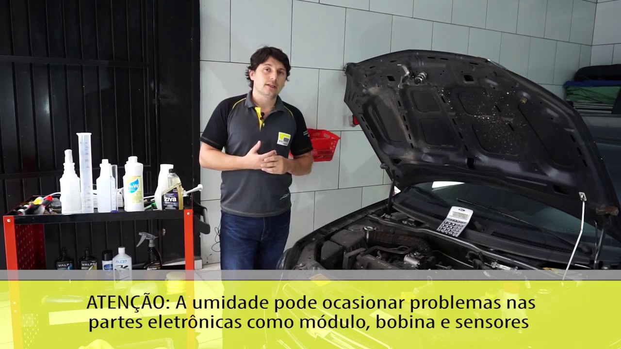 Aprenda a fazer limpeza técnica detalhada do motor com BioW rodas e motores | Alcance Profissional