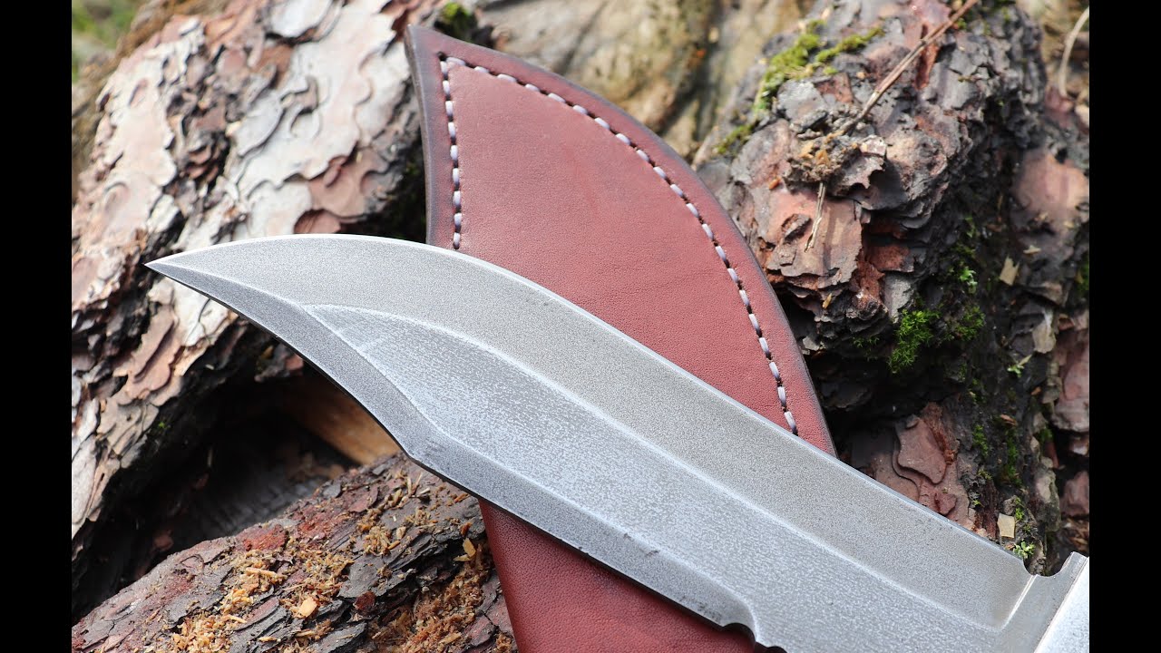 deri kılıf yapımı, leather sheath making, av bıçağı