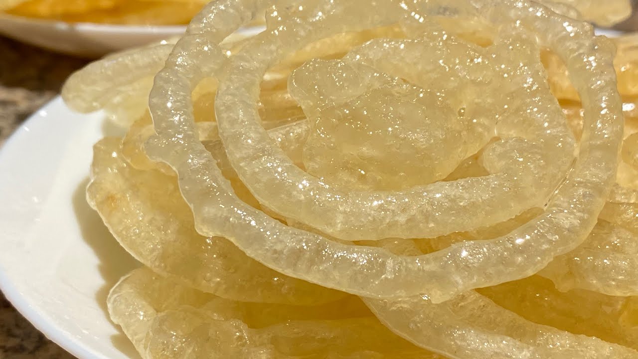 الزلابيه الصحيحه والمضبوطه جدا بابسط مكوناتها 👌عمل الزلابيه ملونه بالكاستر جديد
