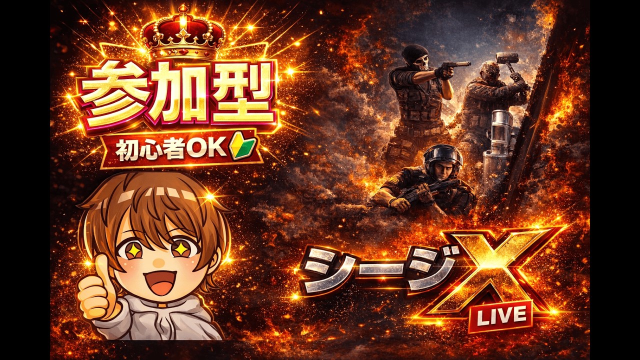 【初心者歓迎🔰】シージX　誰でも参加型配信！🍀🐙