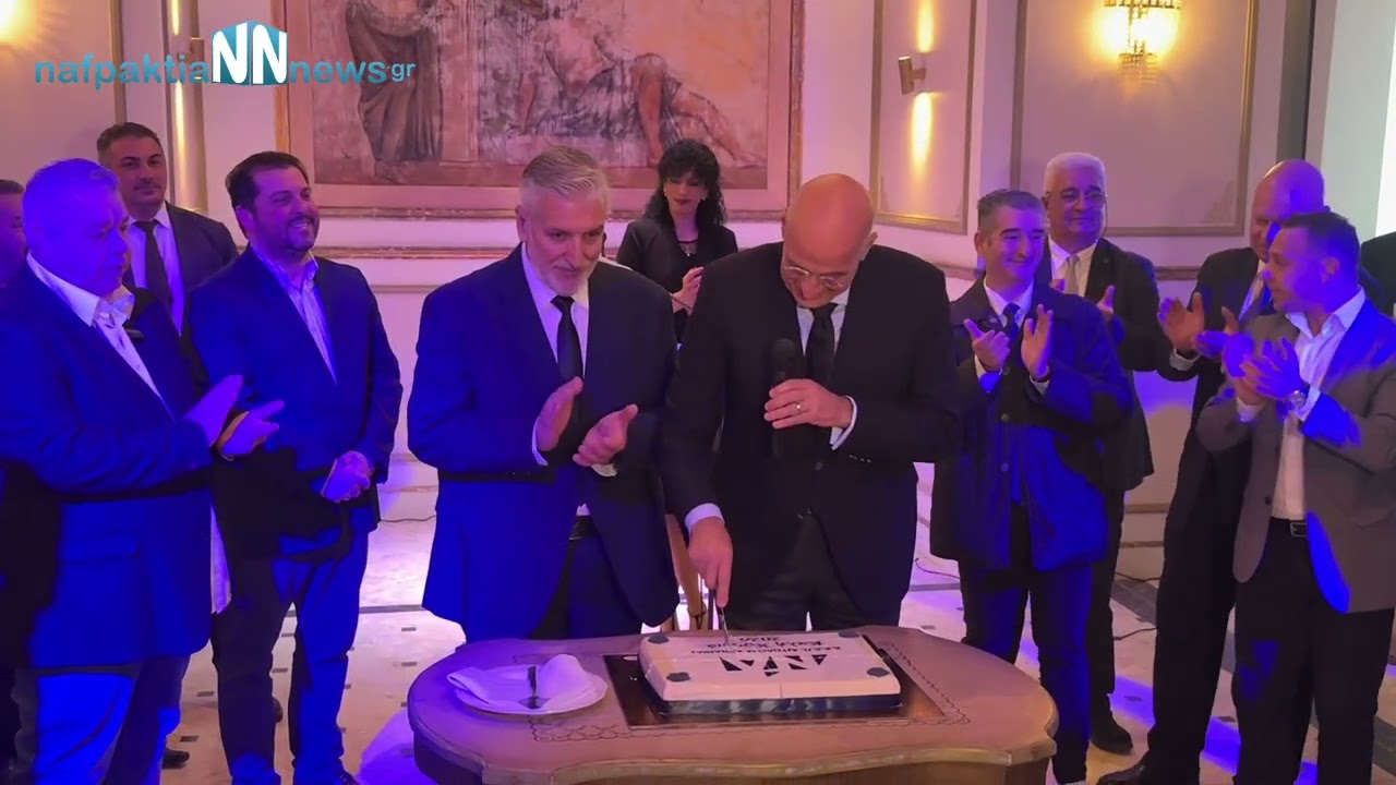 Θερμή υποδοχή σε Δένδια από τους φίλους της Νέας Δημοκρατίας στο Αγρίνιο