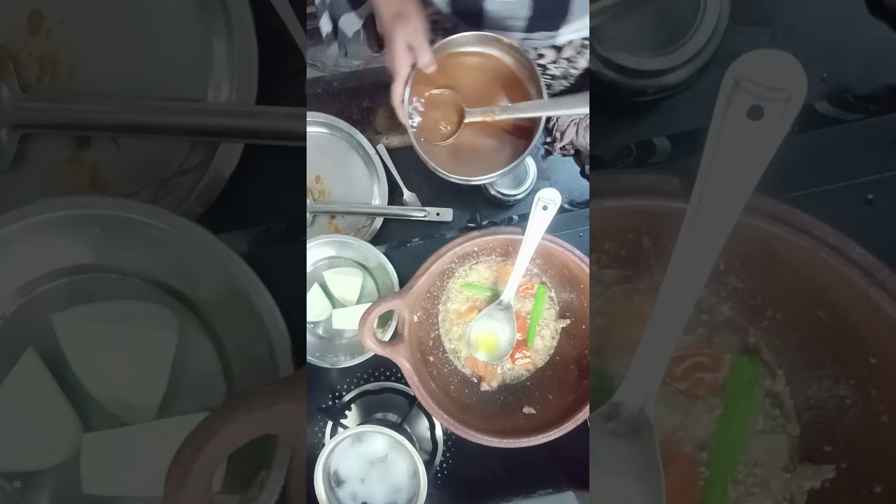 மீன் வறுவலும் கொடுவா மீன் குழம்பு