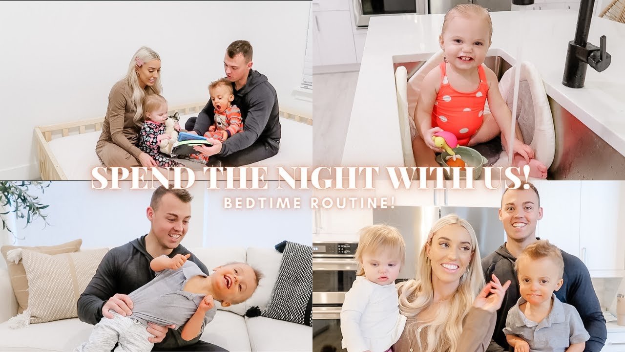 OUR CRAZY, HECTIC NIGHTTIME ROUTINE WITH TWO BABIES!