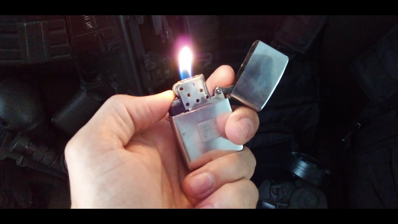 Isqueiro Zippo com fluido evaporando? Resolvido!