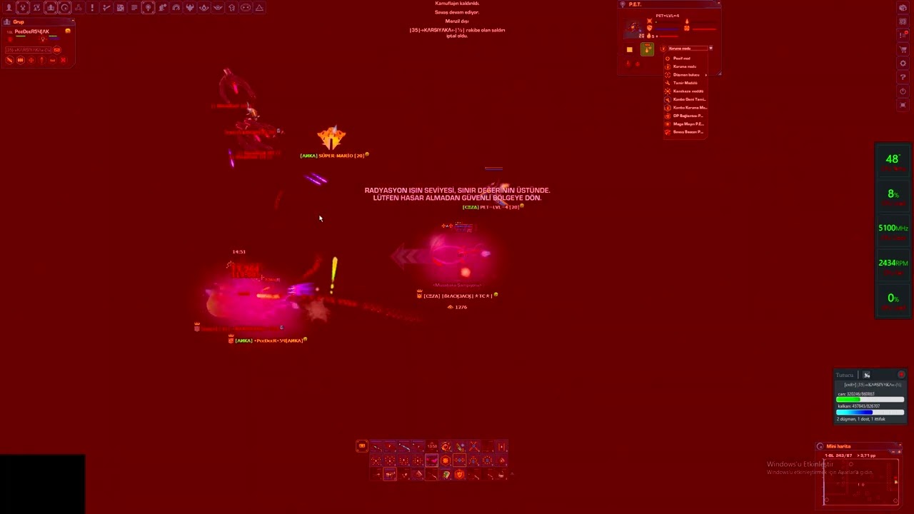 Darkorbit Tr1 Tr5 BlackJack GİZLİ HAYRANLARIM 1440p HD