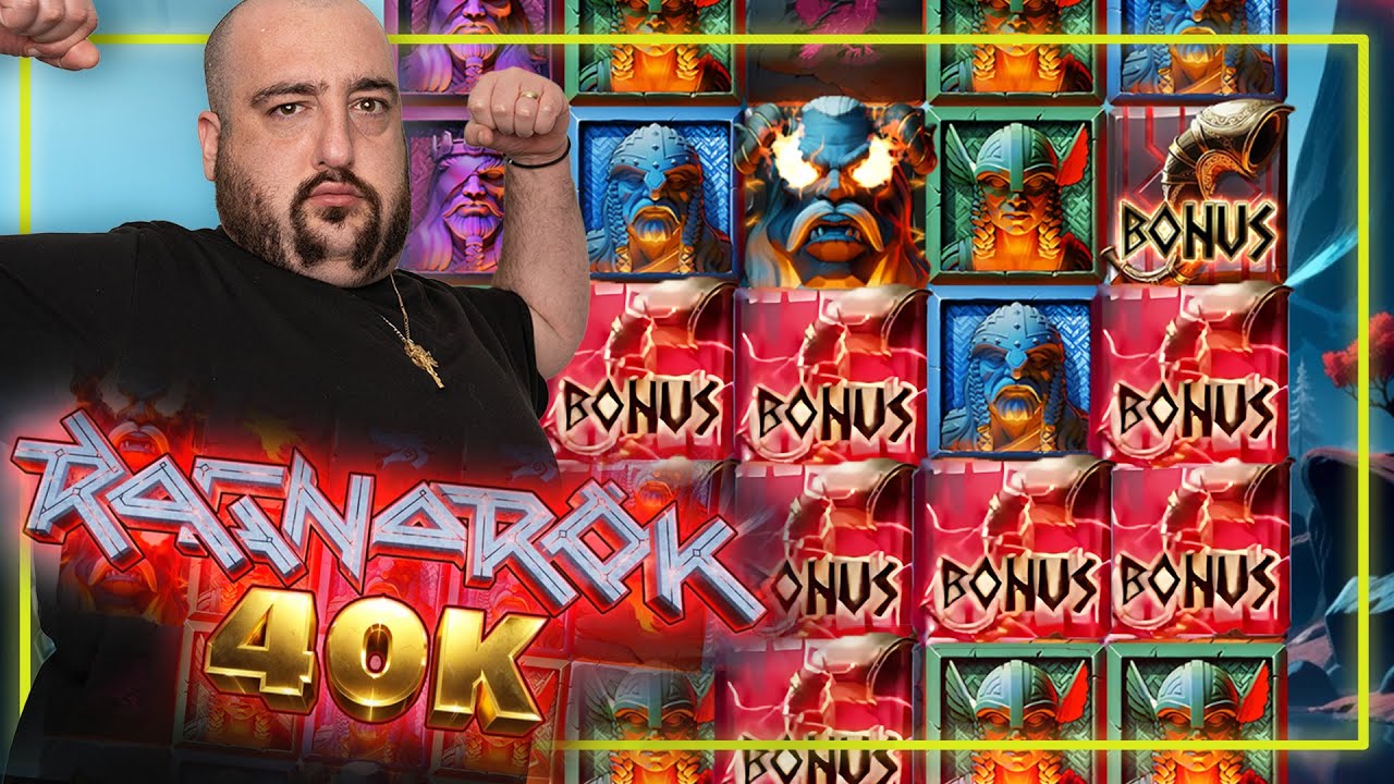 Max Win: 40,000x!!! Ragnarok 40K by Slotmill - NEW SLOT!