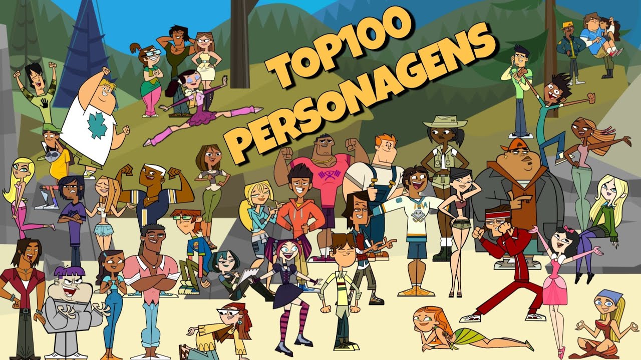 Meu Top100 personagens de DRAMA TOTAL (atualizado) / My Total Drama Top100 characters