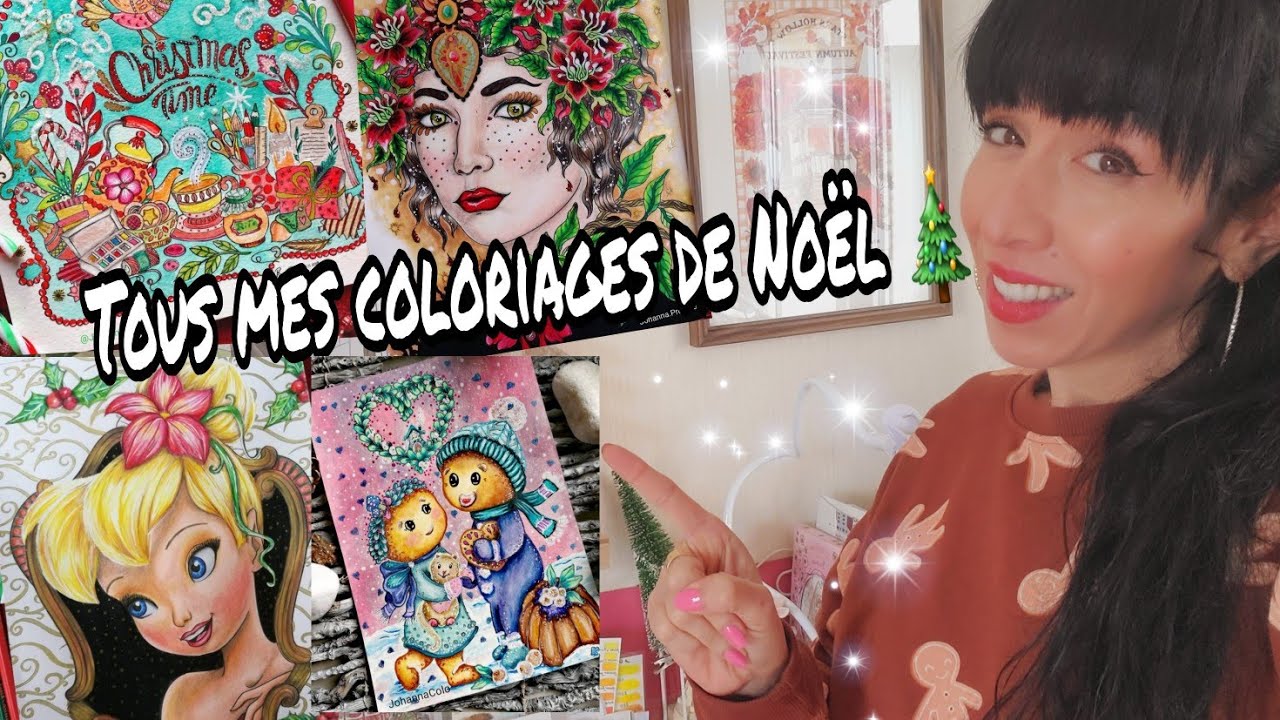 Tous mes coloriages de Noël 🎅 coloriage adulte.