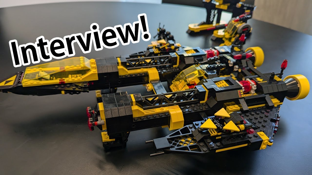New LEGO 2025 Spaceship Blacktron Renegade: Designer-Interview!