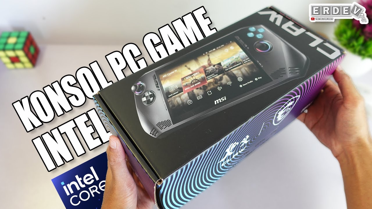 COBAIN PC GAMING HANDHELD PERTAMA YANG PAKE PROSESOR INTEL! - Unboxing & Review MSI Claw A1M