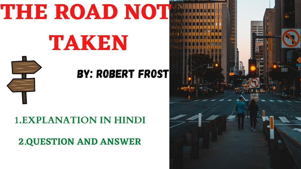 Poem 2: The Road Not Taken by Robert Frost with questions and answers #hcp_adda #ba_2nd_year  #pu