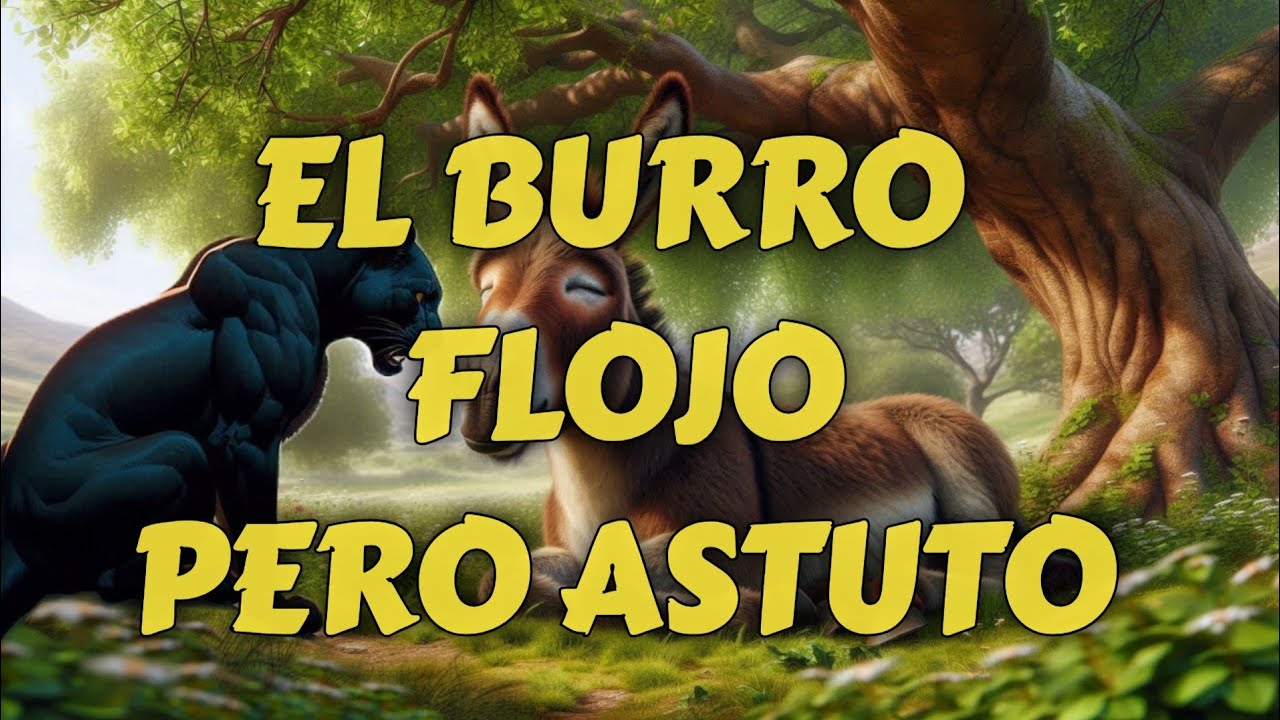 EL BURRO FLOJO PERO ASTUTO