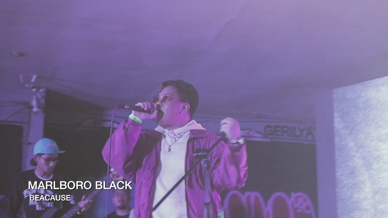 BECAUSE - MARLBORO BLACK (Live Perfomance @ B-SIDE)