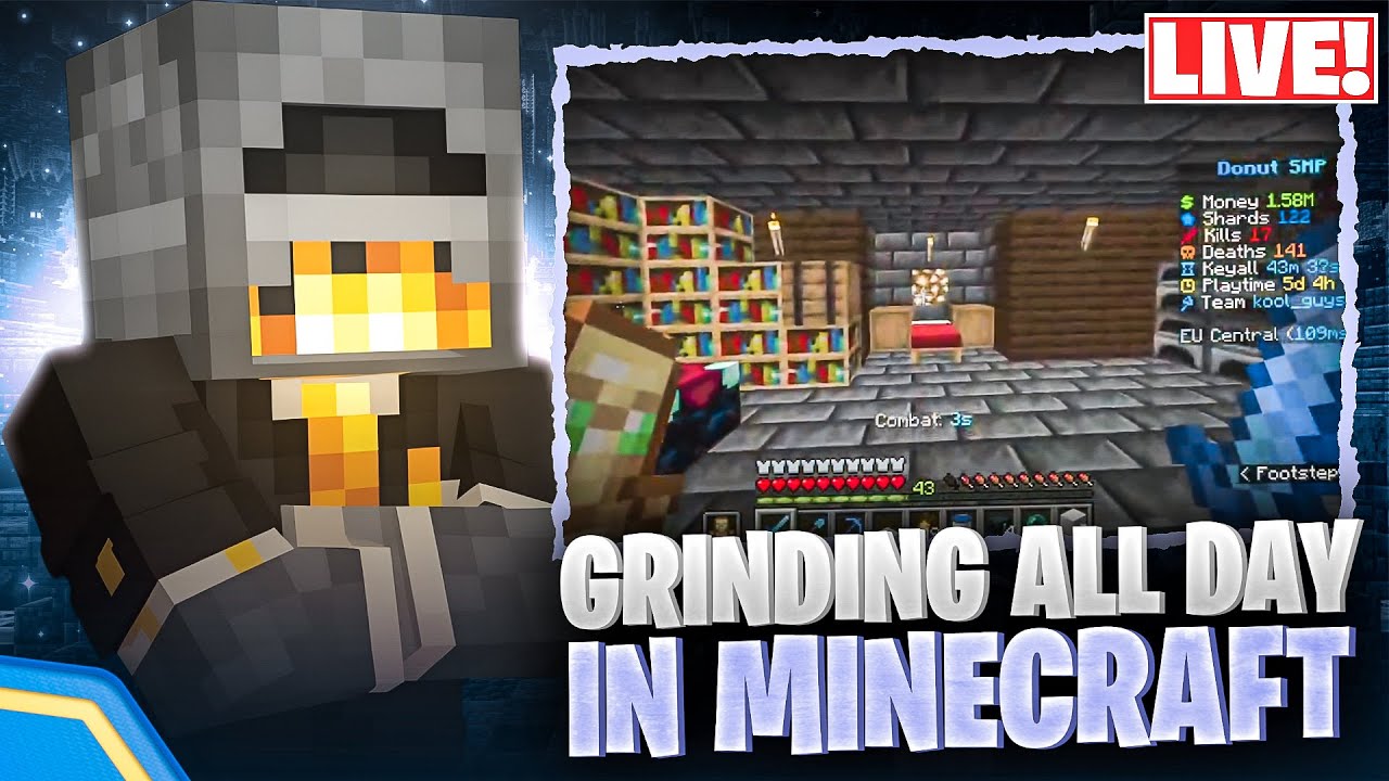 🔴LIVE🔴 PLAYING DONUT SMP!