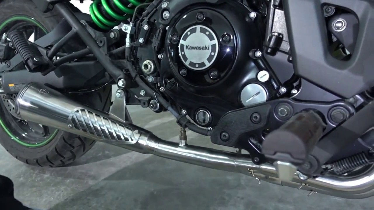Danmoto Highwayman Installation on Kawasaki Vulcan S + Soundclip