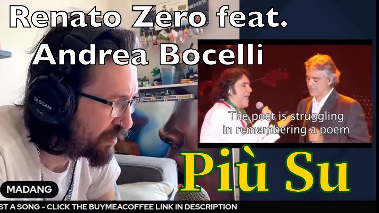 METALHEAD REACTS| Renato Zero feat. Andrea Bocelli  - Più Su (HIGHER)