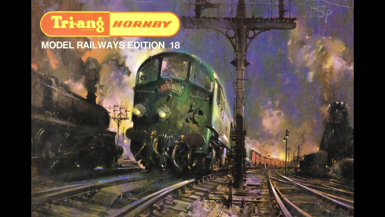 Набор макетов железной дороги Hornby. Обзор моего каталога Triang Hornby 1971 года.