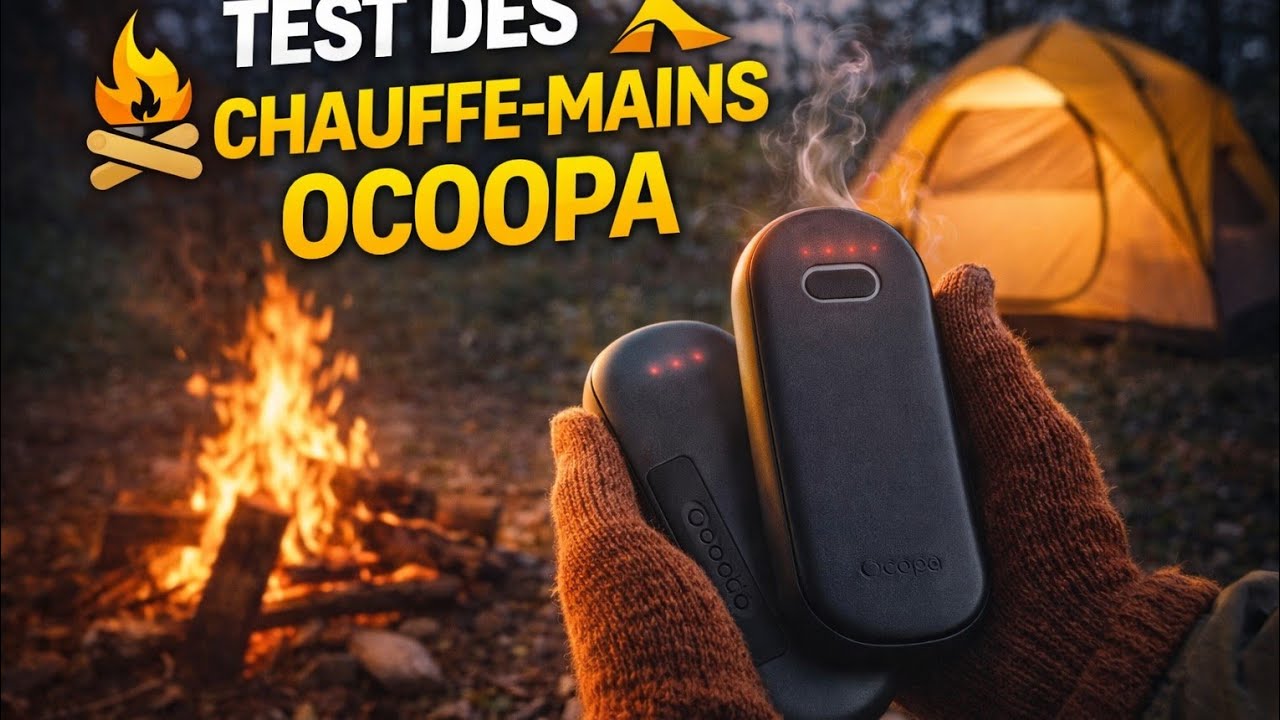 Test des chauffe-mains Ocoopa ❄️🔥