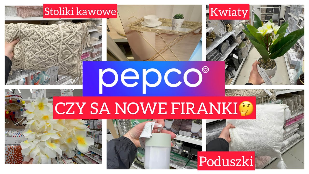 STOLIKI KAWOWE W PEPCO💥💥 KWIATY PODUSZKI LAMPKI FIRANKI????? 🤔‼️‼️