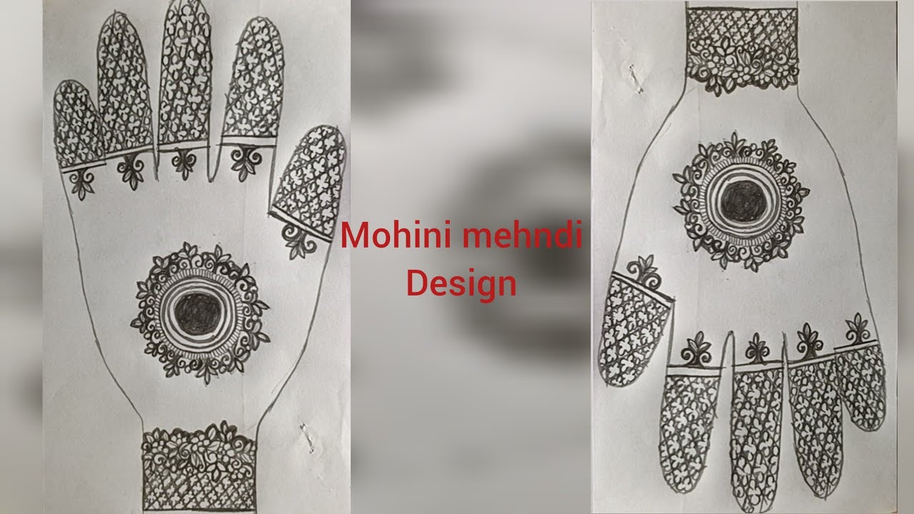 New gol tiki mehndi design/very simple and easy mehndi/mehendi ka design/pencil mehndi art/mehendi 