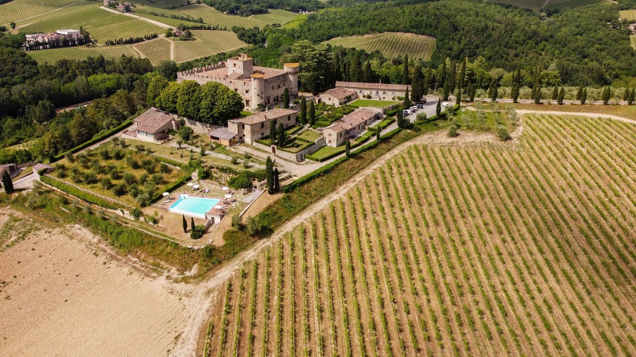 Castello di Meleto - Dji Mavic Mini