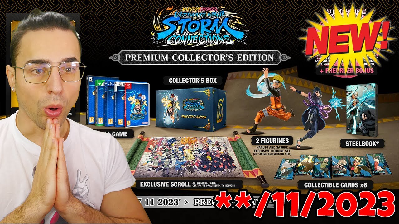 COOOOSAAAA??? FINALMENTE DATA e COLLECTOR'S 🤯 NARUTO X BORUTO Ultimate Ninja STORM CONNECTIONS