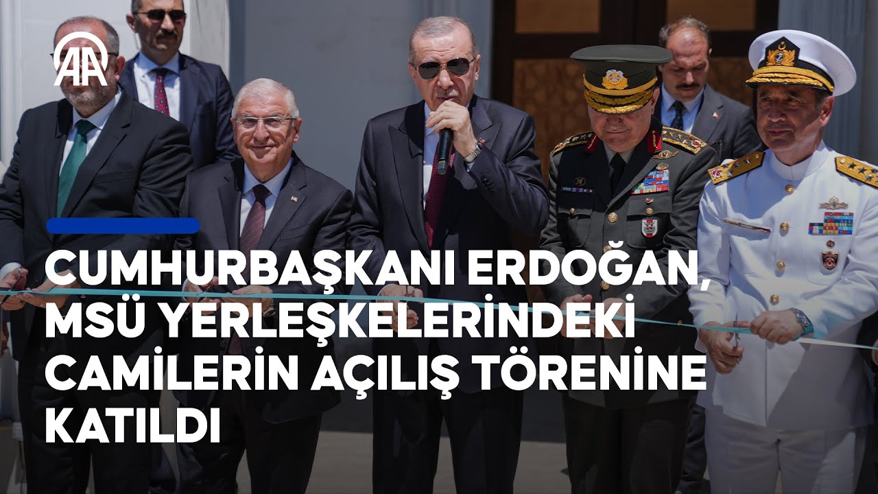 Cumhurbaşkanı Erdoğan, Milli Savunma Üniversitesi'ndeki açılış töreninde konuştu