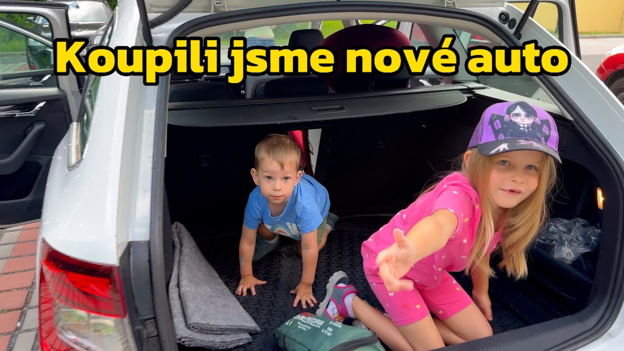 Koupili jsme nové auto