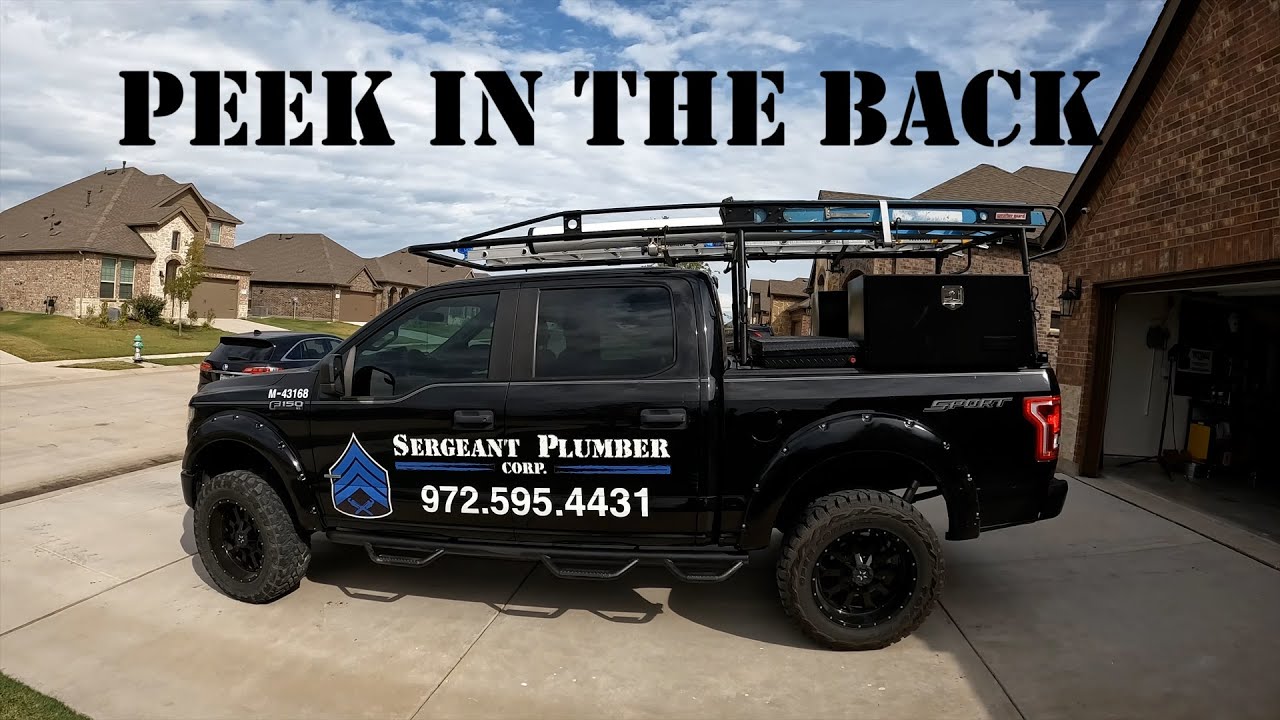 Custom Ford F150 Work Truck - Perfect For Plumbers!