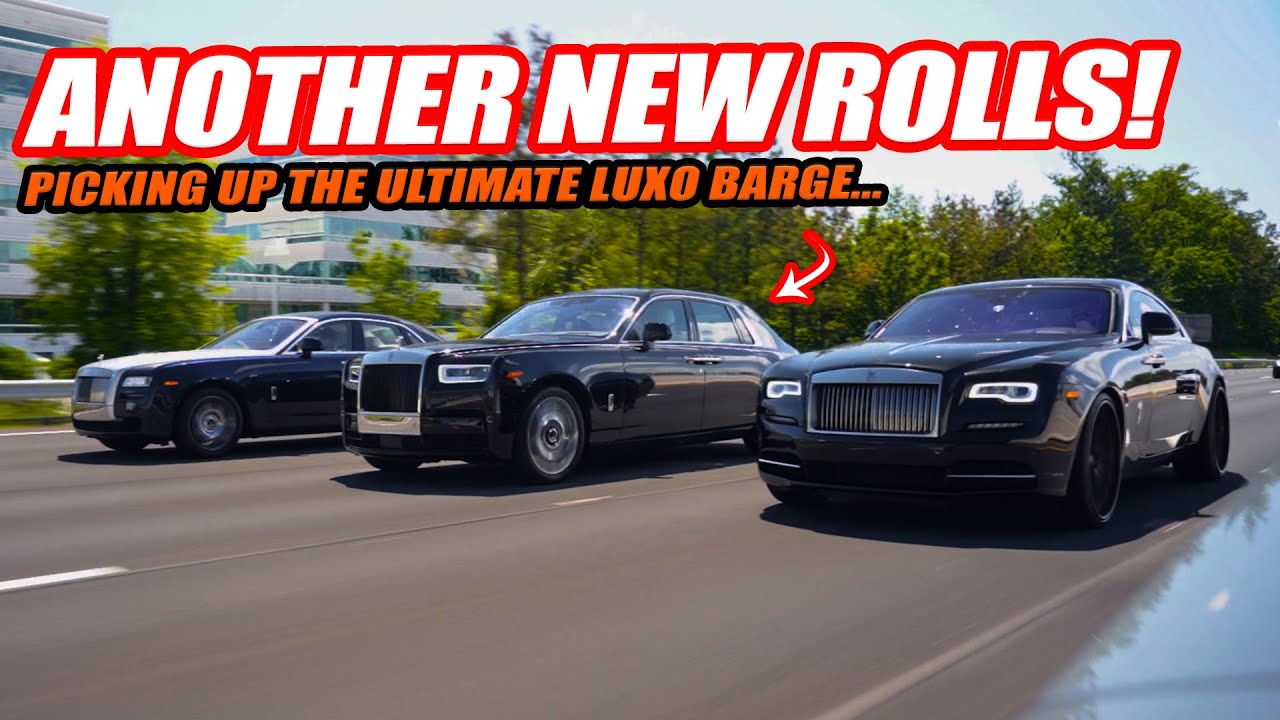 Ending Our Rally By Getting A New Rolls Royce Phantom! *ULTIMATE SUPERCAR RALLY SUPPORT CAR!*