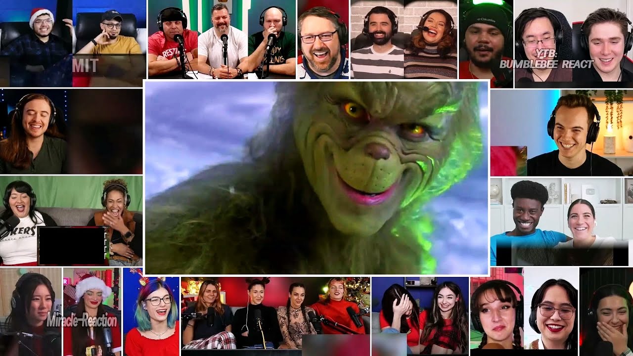 The Grinch and Whovenile Delinquents | How the Grinch Stole Christmas‎ reaction mashup