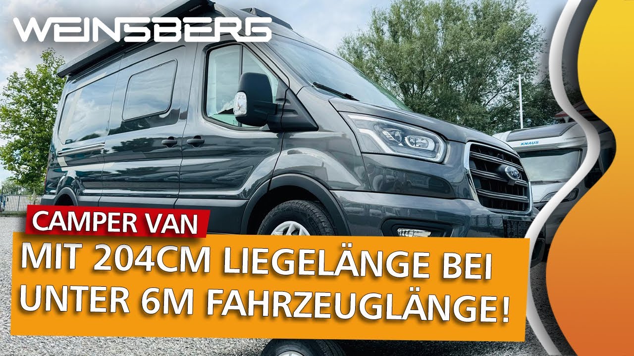 WEINSBERG CaraTour Ford 600 MQ 2024 CamperVan Auf Ford Transit mit 170PS Automatik und tollen EXTRAS