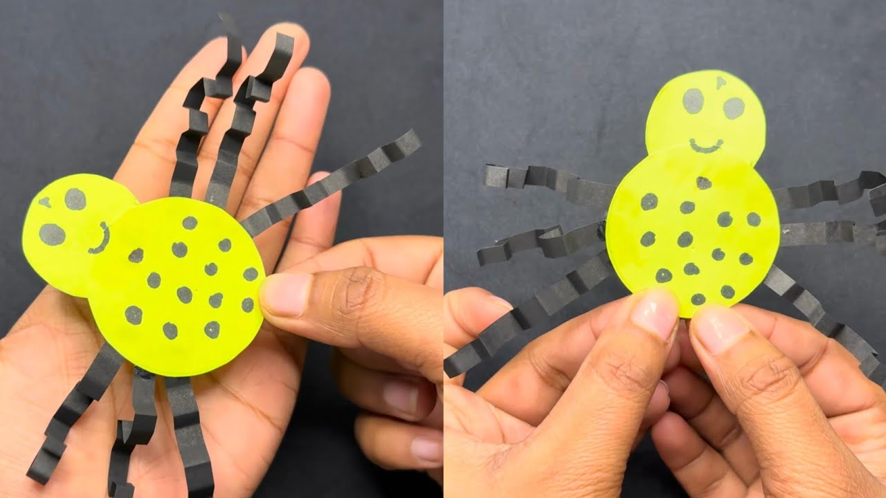 Handmade Spider with Zigzag Legs | Adorable & Sweet